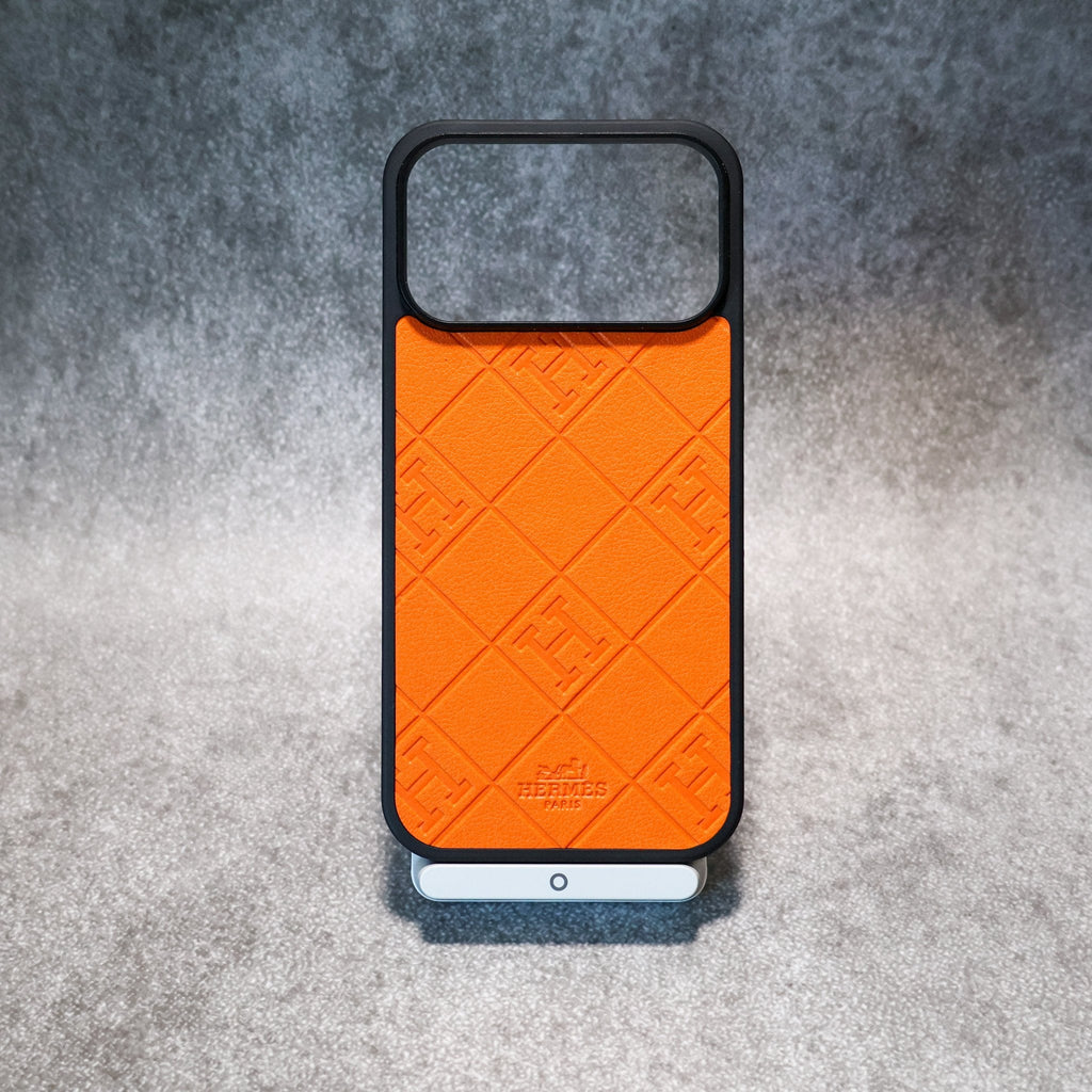 Stamped Leather Case For iPhone 17 / 16 / 15 / 14