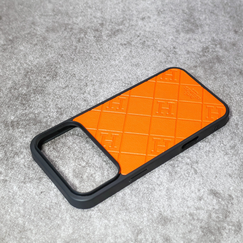 Stamped Leather Case For iPhone 17 / 16 / 15 / 14