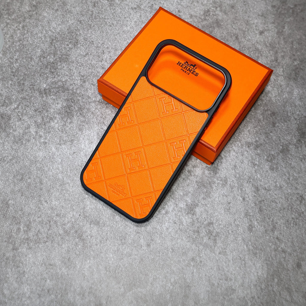 Stamped Leather Case For iPhone 17 / 16 / 15 / 14