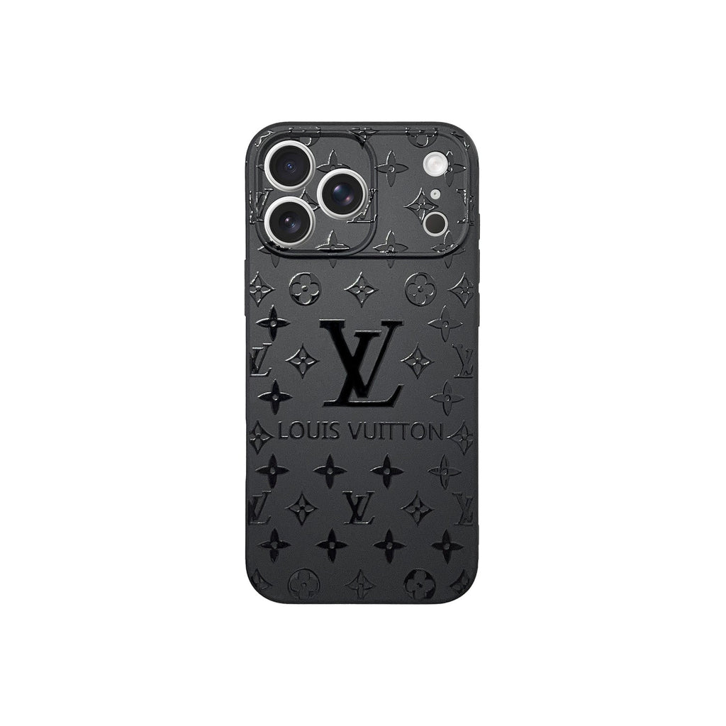 Premium Black Phone Case For iPhone 12-17