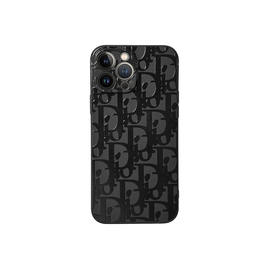 Premium Black Phone Case For iPhone 12-17