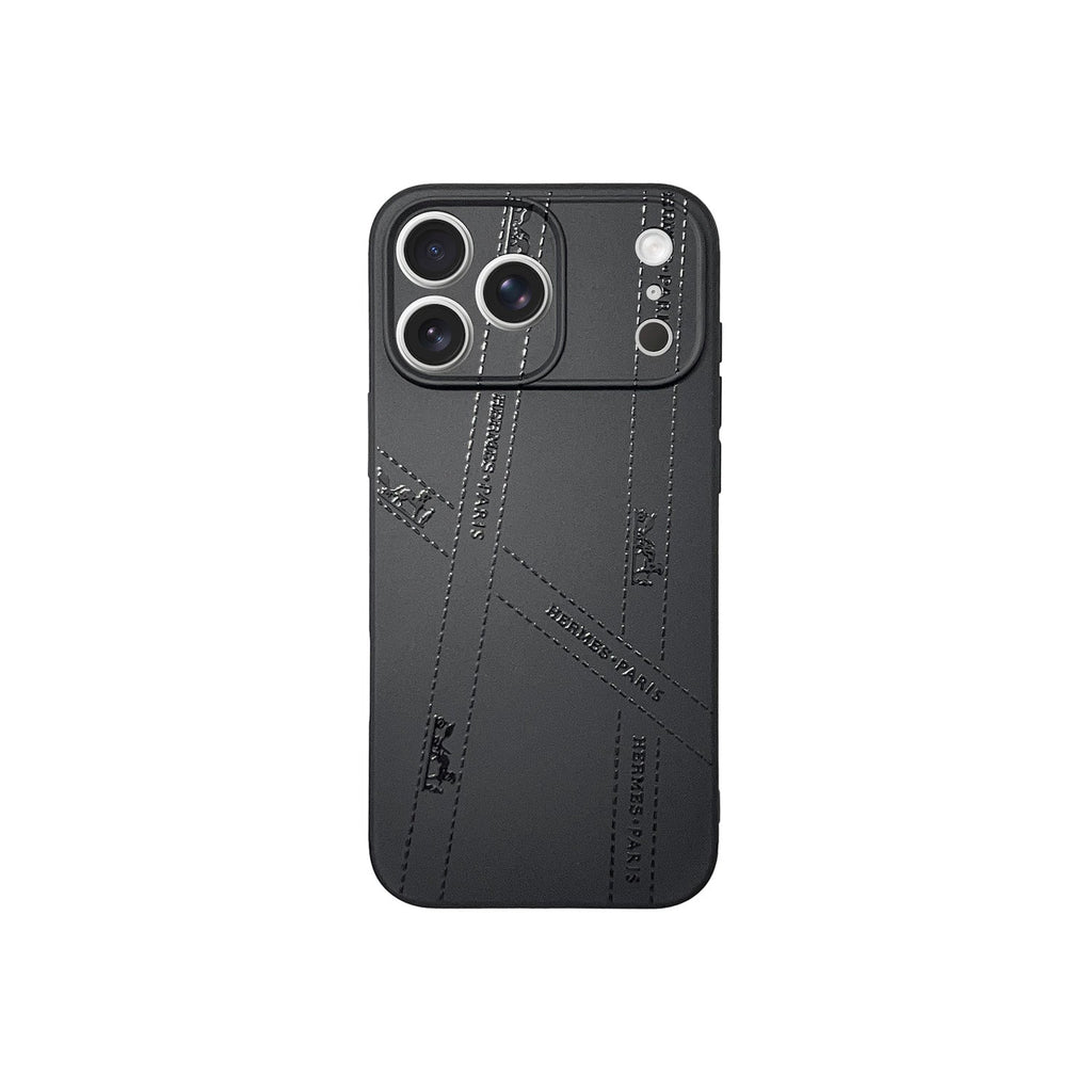 All Black Phone Case For iPhone 12-17
