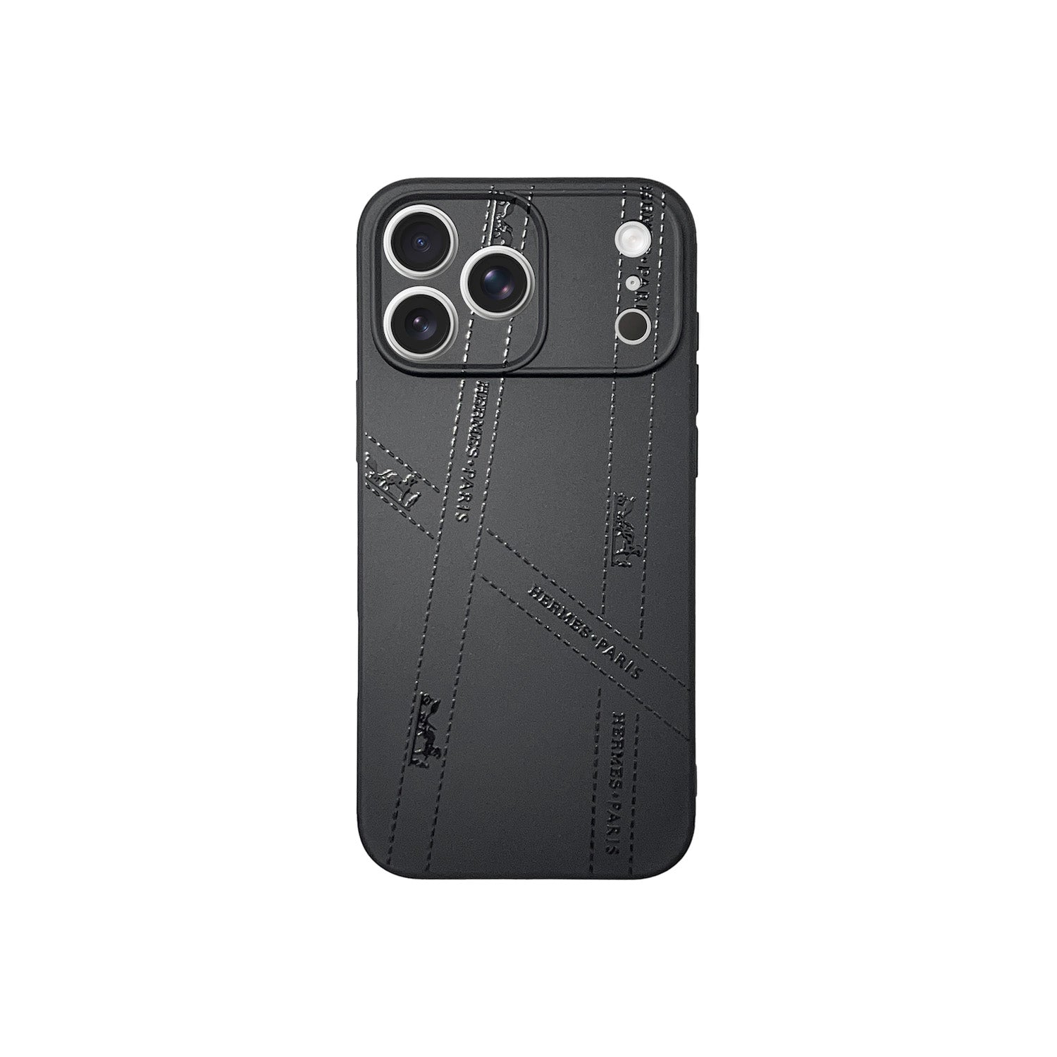 All Black Phone Case For iPhone 12-17