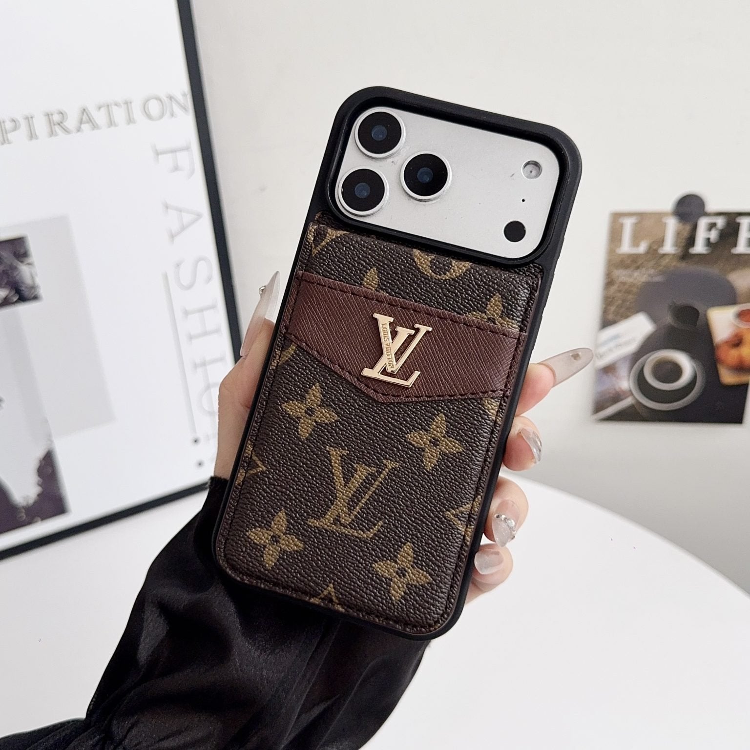 Card Holder Case For iPhone 12-17