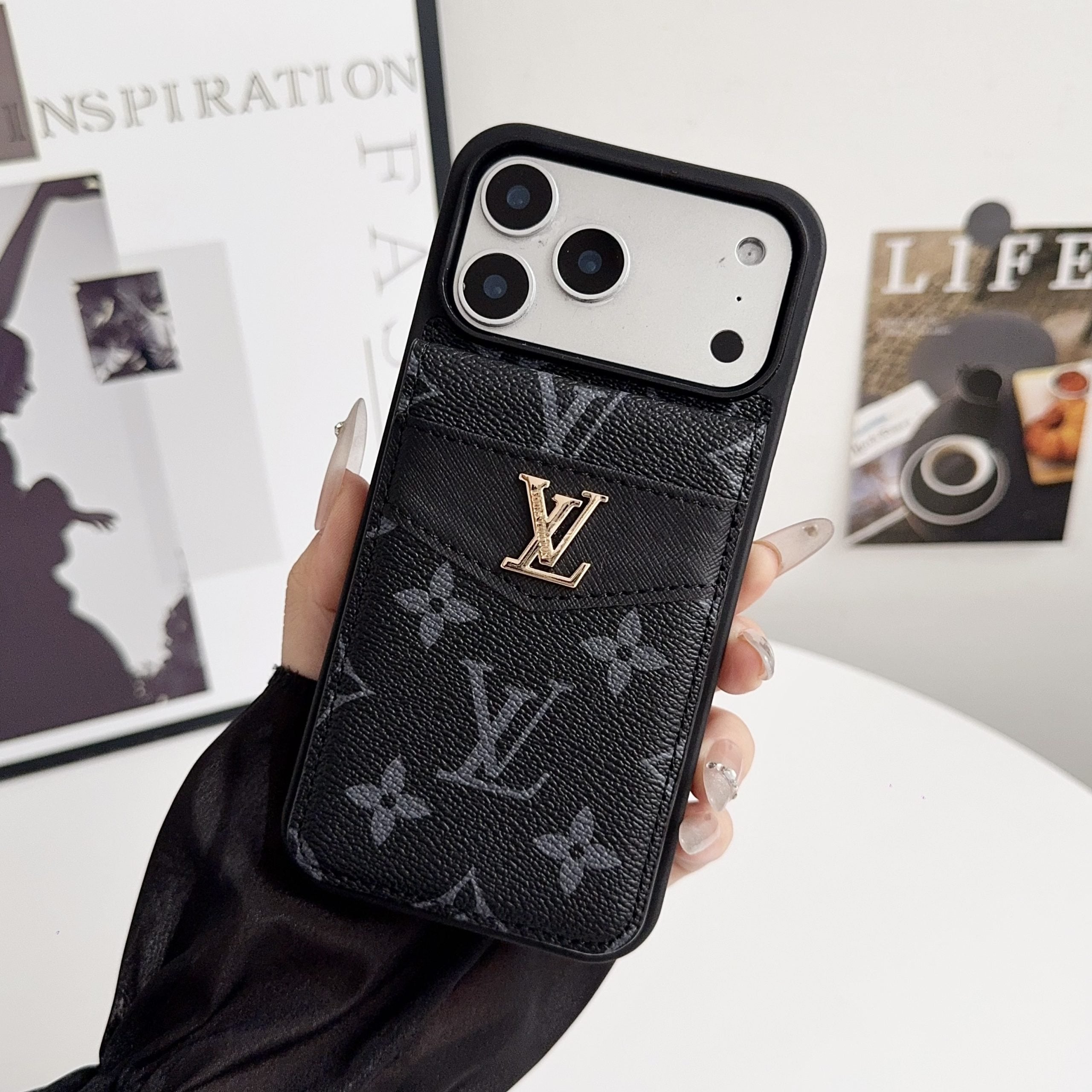 Card Holder Case For iPhone 12-17