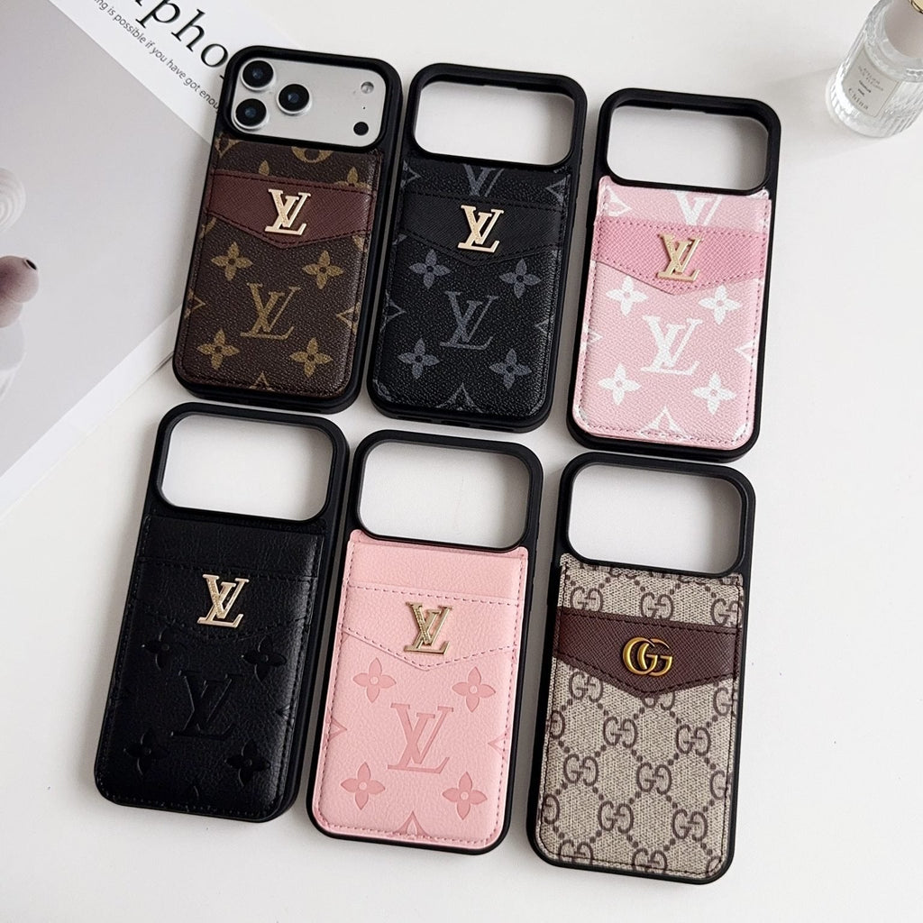 Card Holder Case For iPhone 12-17