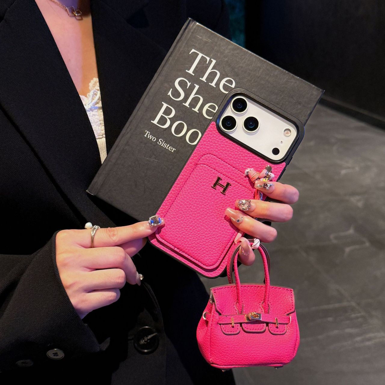 Luxury Case with AirPods Case For iPhone 14-17