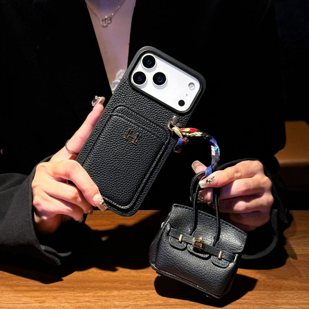 Luxury Case with AirPods Case For iPhone 14-17