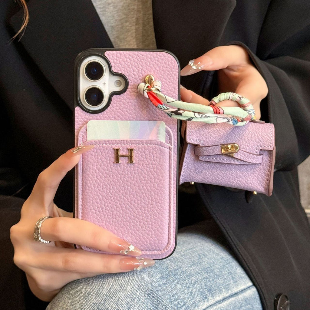 Luxury Case with AirPods Case For iPhone 14-17