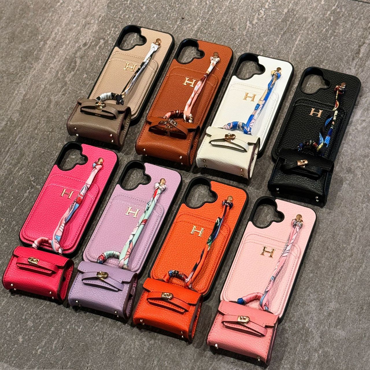 Luxury Case with AirPods Case For iPhone 14-17