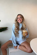 Luxuii Turtleneck Knitted Chunky Pullover Sweater Jumper Tops