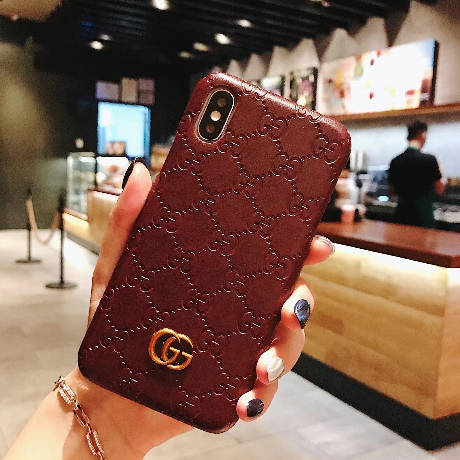 Debossed Luxury Phone Case for iPhone