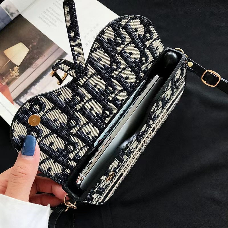 Luxury Phone Bag with Crossbody Strap