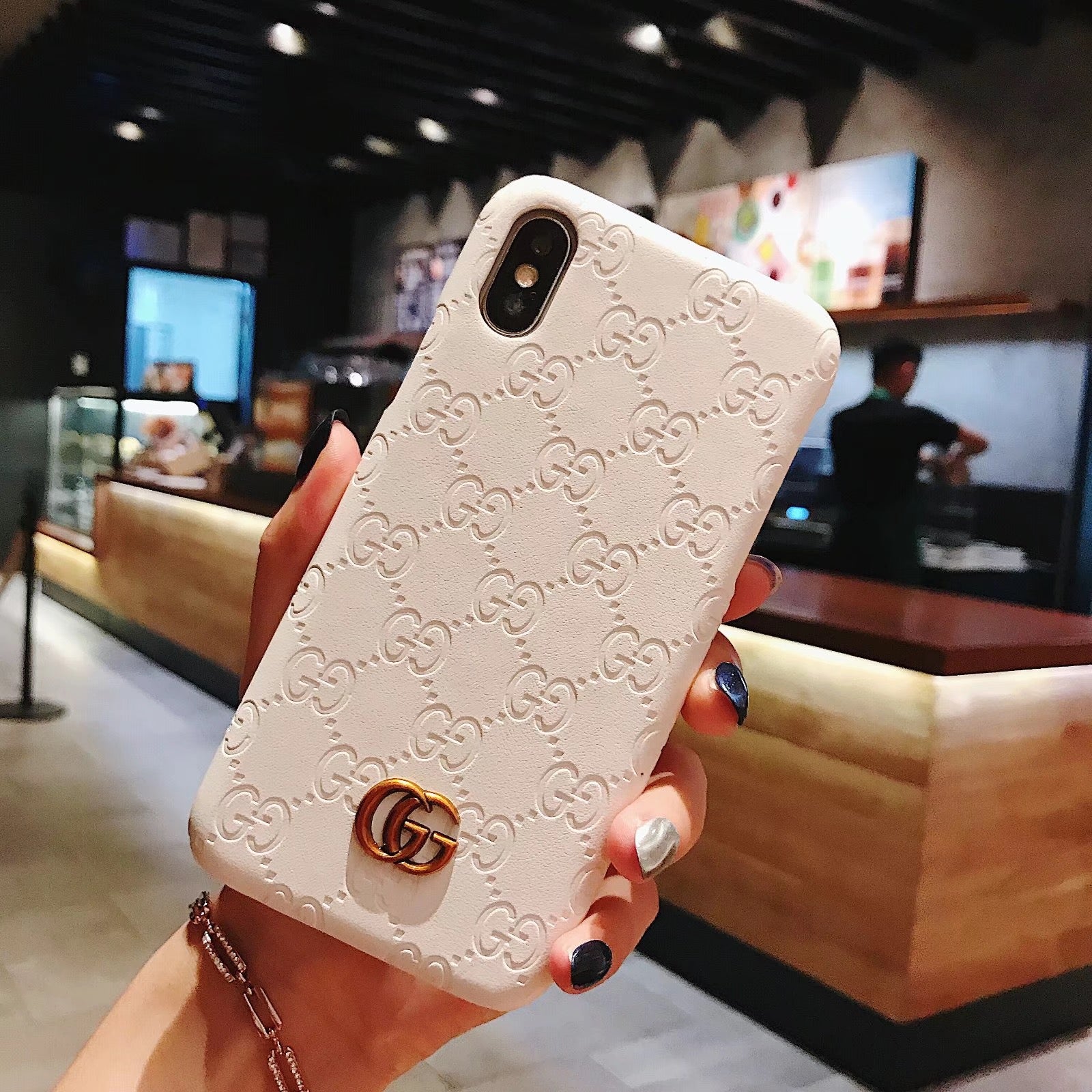 Debossed Luxury Phone Case for iPhone