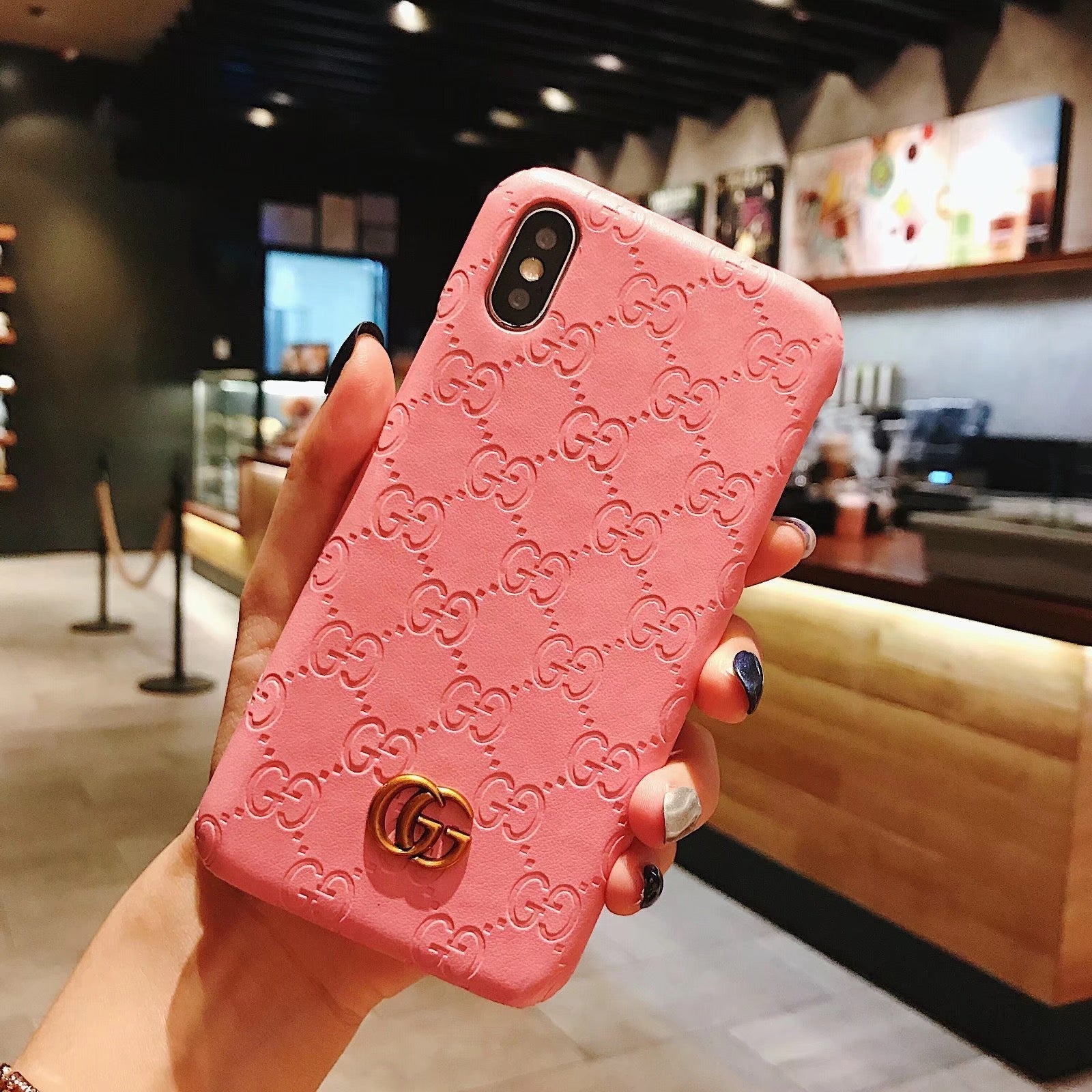 Debossed Luxury Phone Case for iPhone
