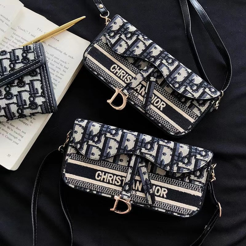 Luxury Phone Bag with Crossbody Strap