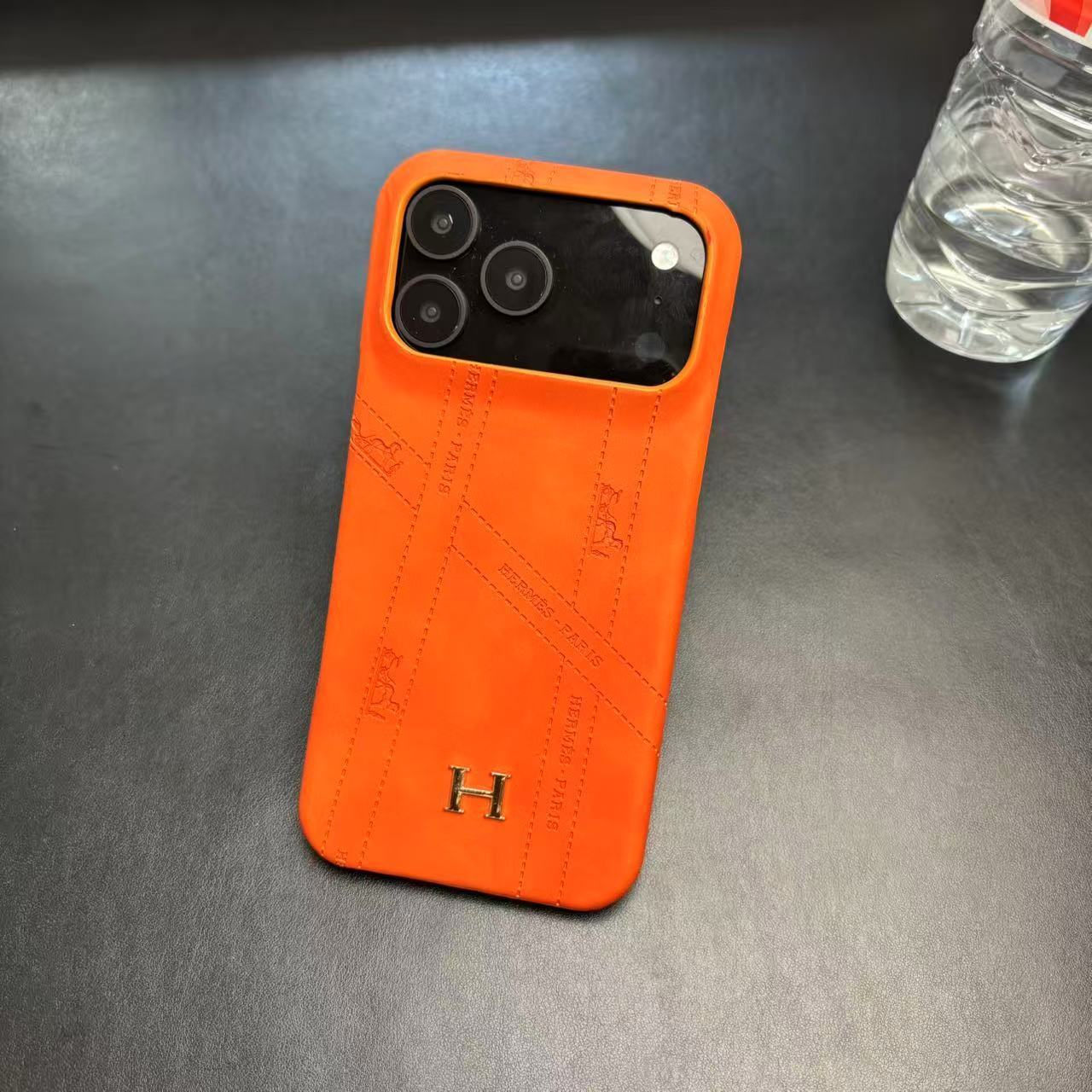 Luxury Leather Case For iPhone 12-17