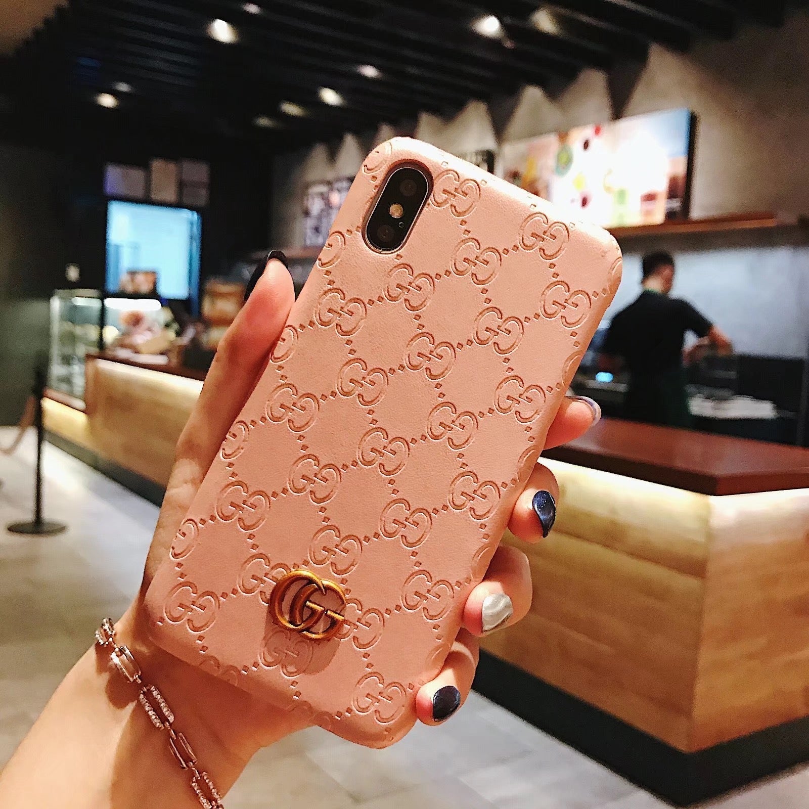 Debossed Luxury Phone Case for iPhone