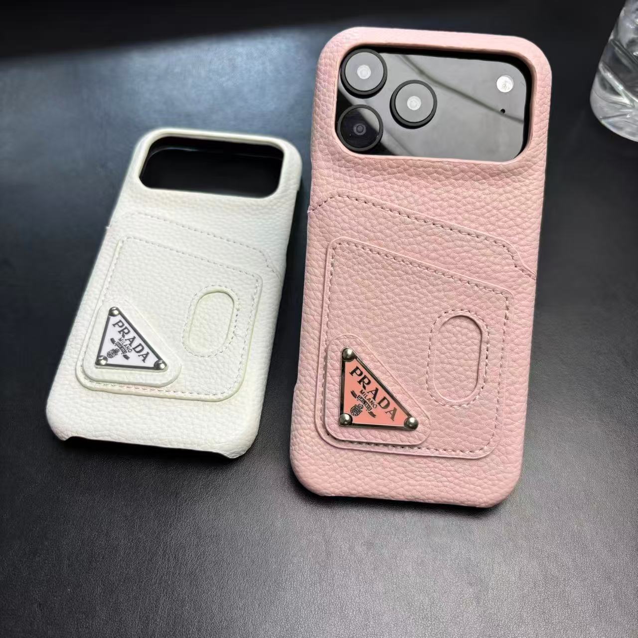 Stylish Case with Card Holder For iPhone 13-17