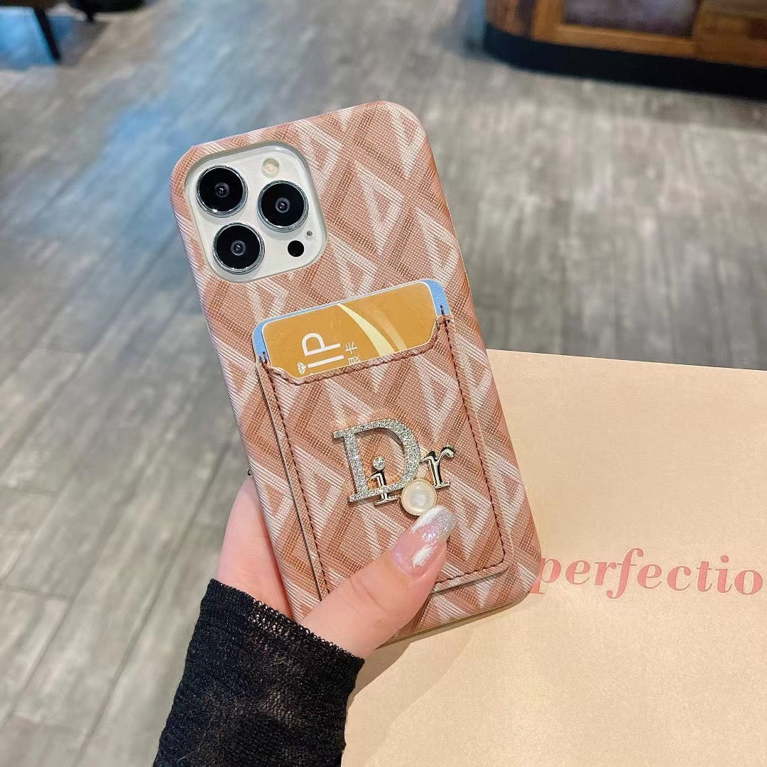 Luxury iPhone Case with Card Holder