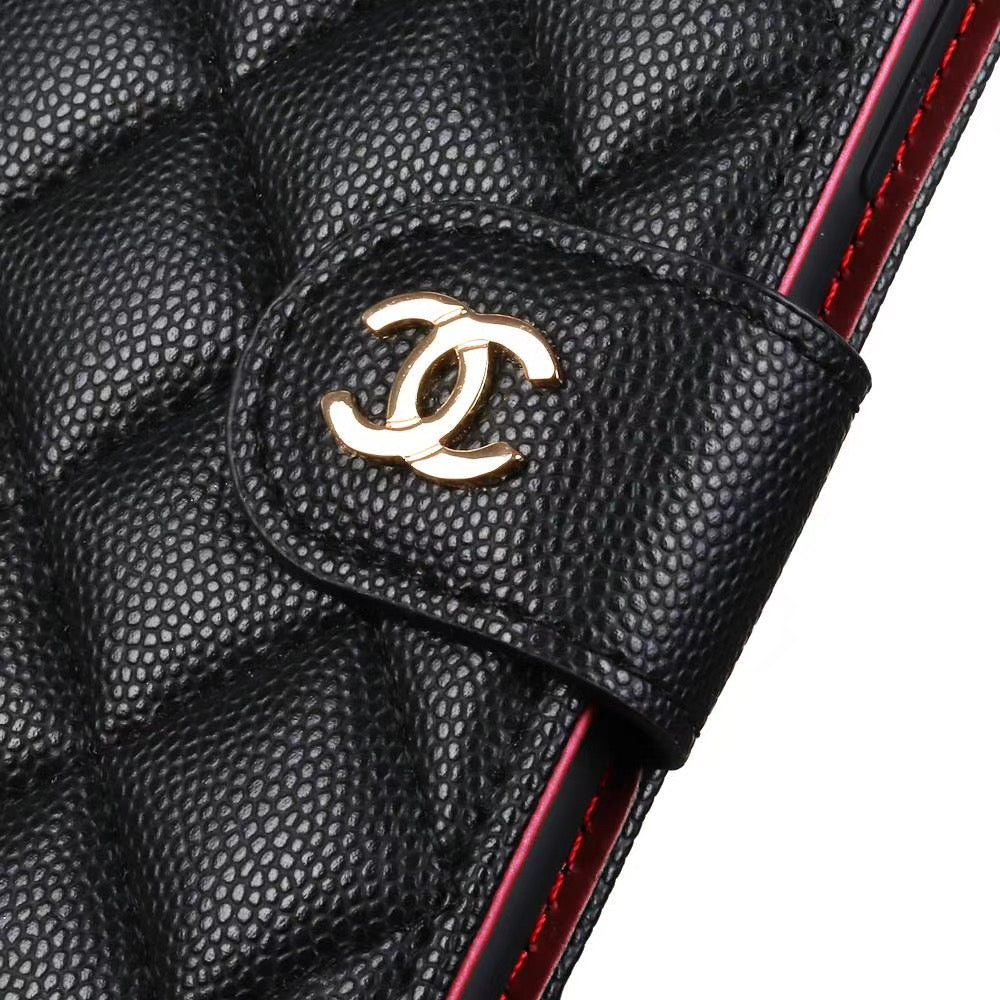 Elegant Quilted Wallet & Card Holder iPhone Case