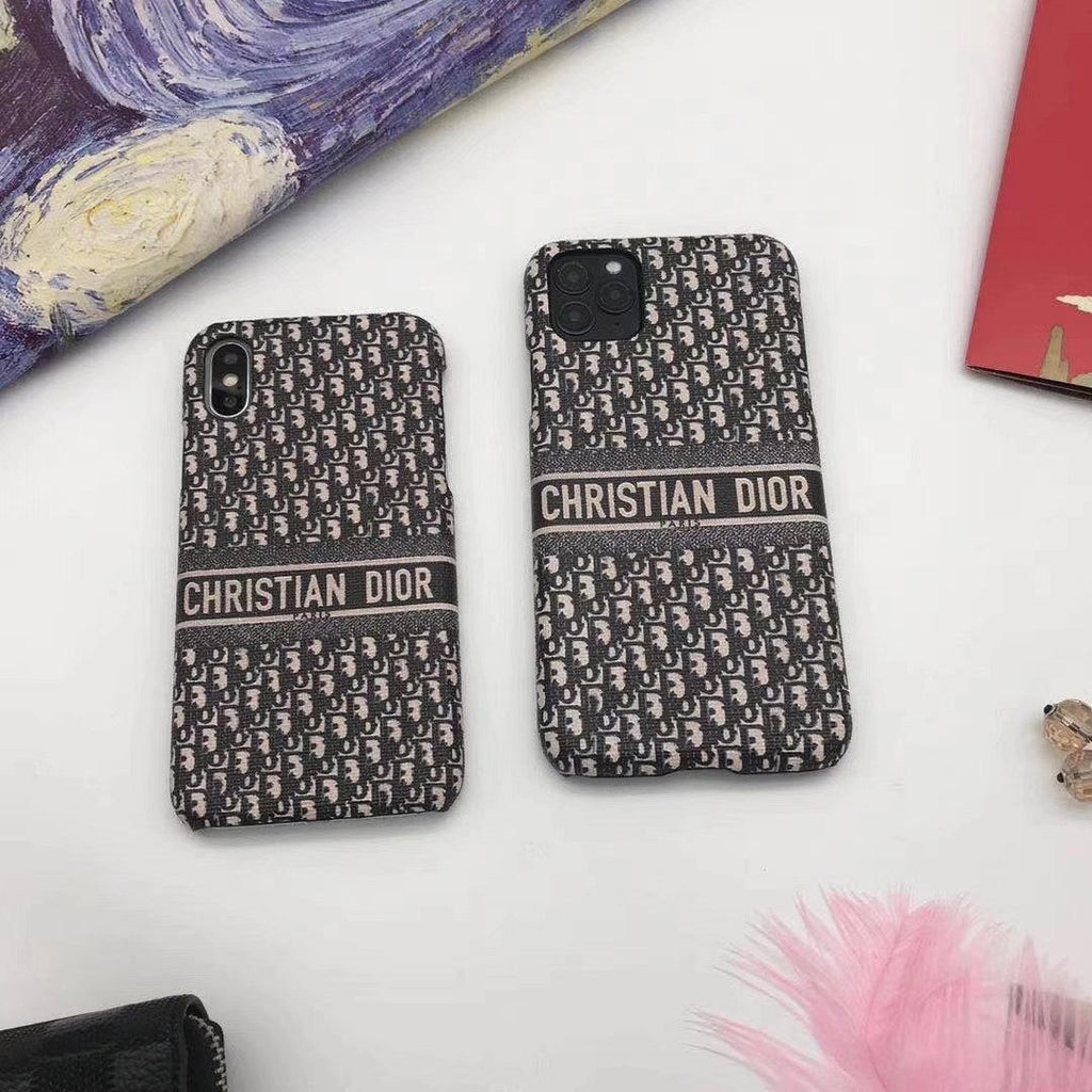 Luxury Monogram Pattern Case for iPhone & Samsung