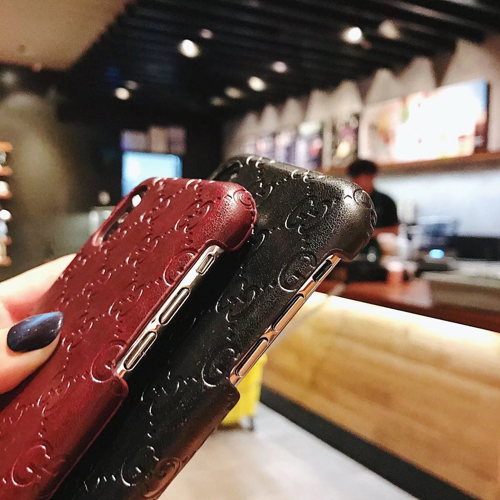 Debossed Luxury Phone Case for iPhone