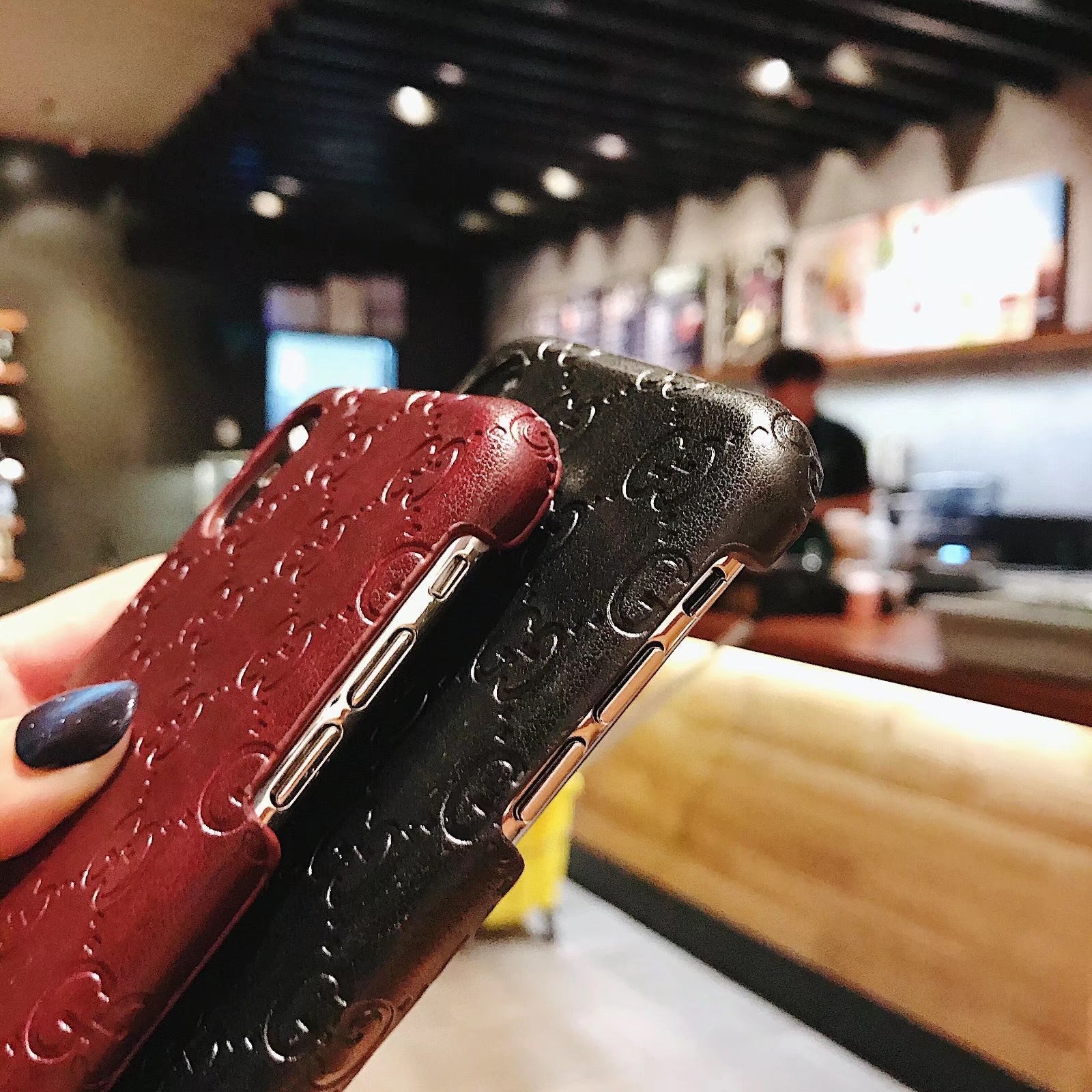 Debossed Luxury Phone Case for iPhone