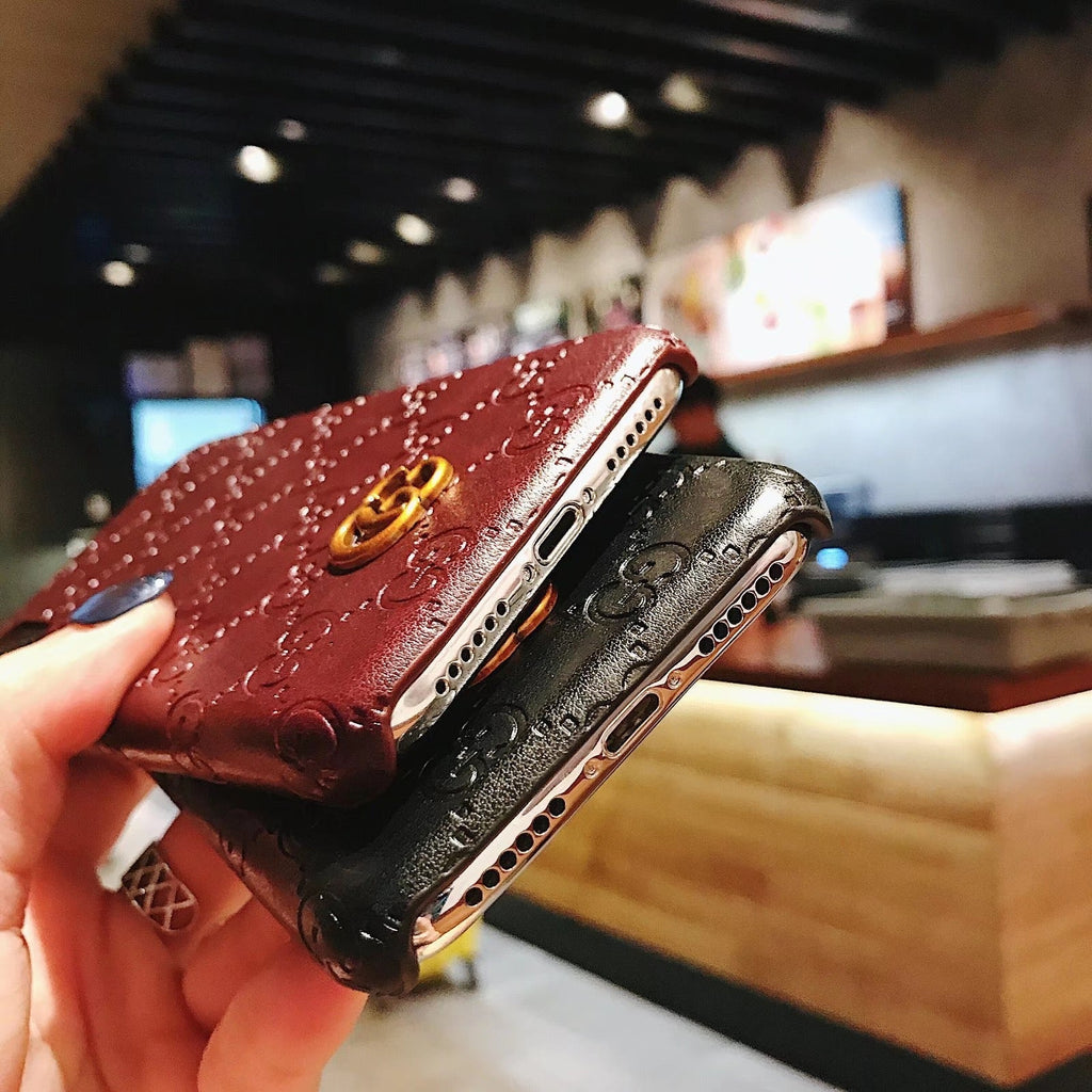 Debossed Luxury Phone Case for iPhone