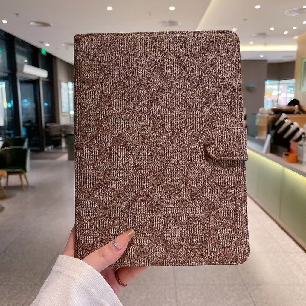 Luxury Inspired Monogram iPad Folio Case