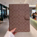 Luxury Inspired Monogram iPad Folio Case