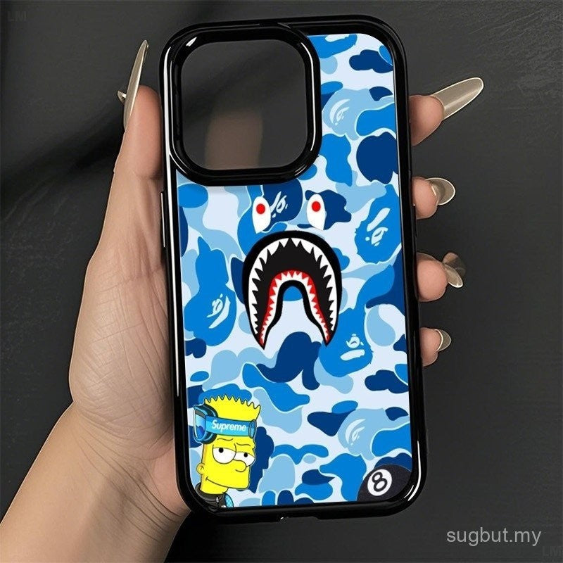 Screaming Shark Shockproof iPhone Case