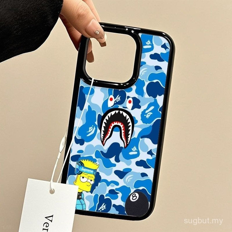 Screaming Shark Shockproof iPhone Case