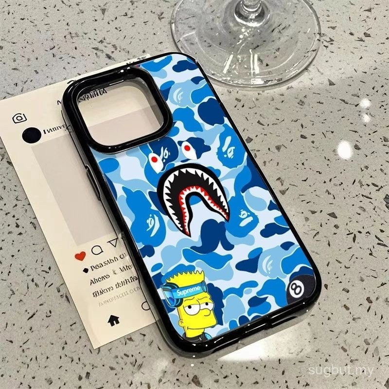Screaming Shark Shockproof iPhone Case