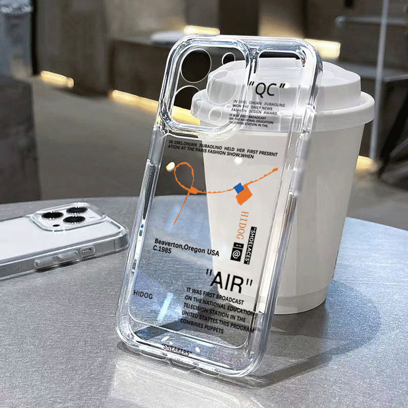 Urban Air Graphic Soft iPhone Case
