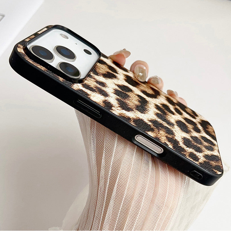 Mixed Texture Full Coverage Protective iPhone Case