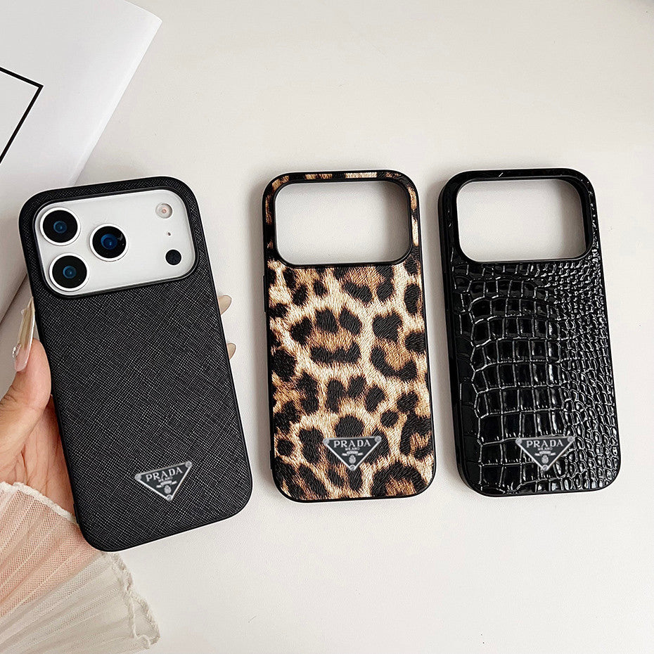Mixed Texture Full Coverage Protective iPhone Case