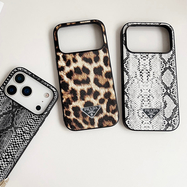 Mixed Texture Full Coverage Protective iPhone Case