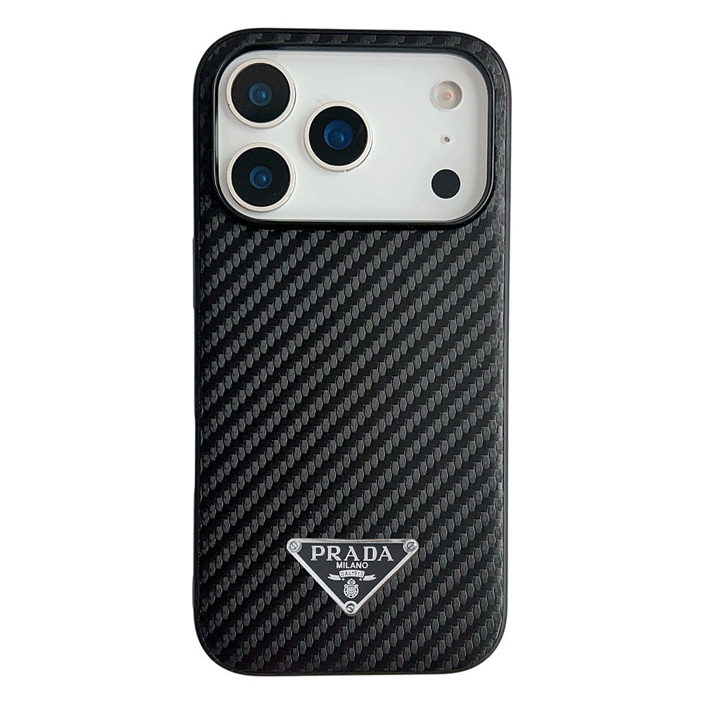 Mixed Texture Full Coverage Protective iPhone Case