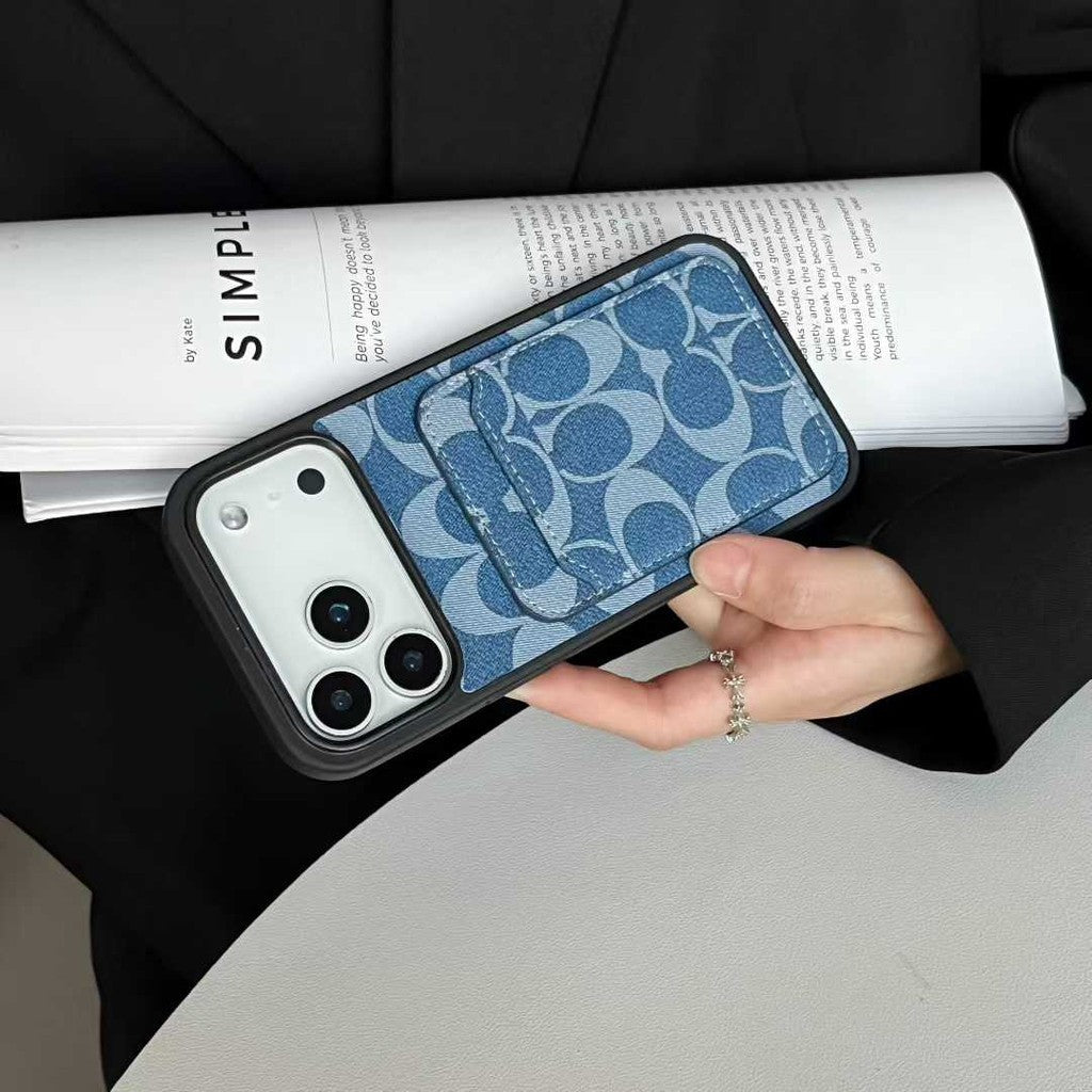 Signature Card Holder Protective iPhone Case