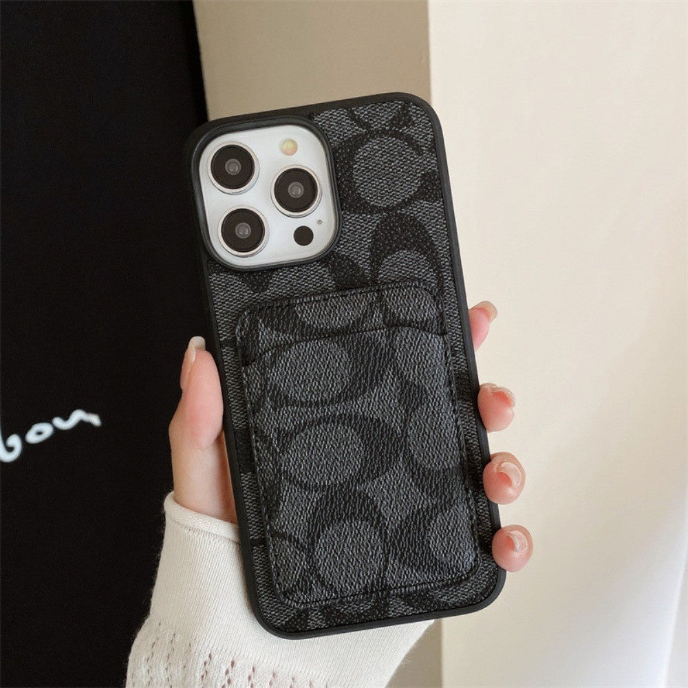Signature Card Holder Protective iPhone Case