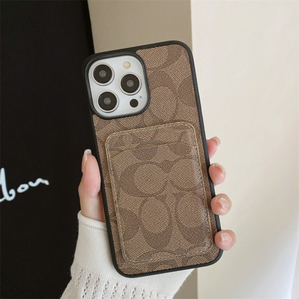 Signature Card Holder Protective iPhone Case