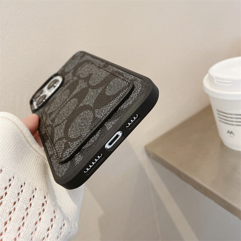 Classic Monogram Card Holder Protective iPhone Case