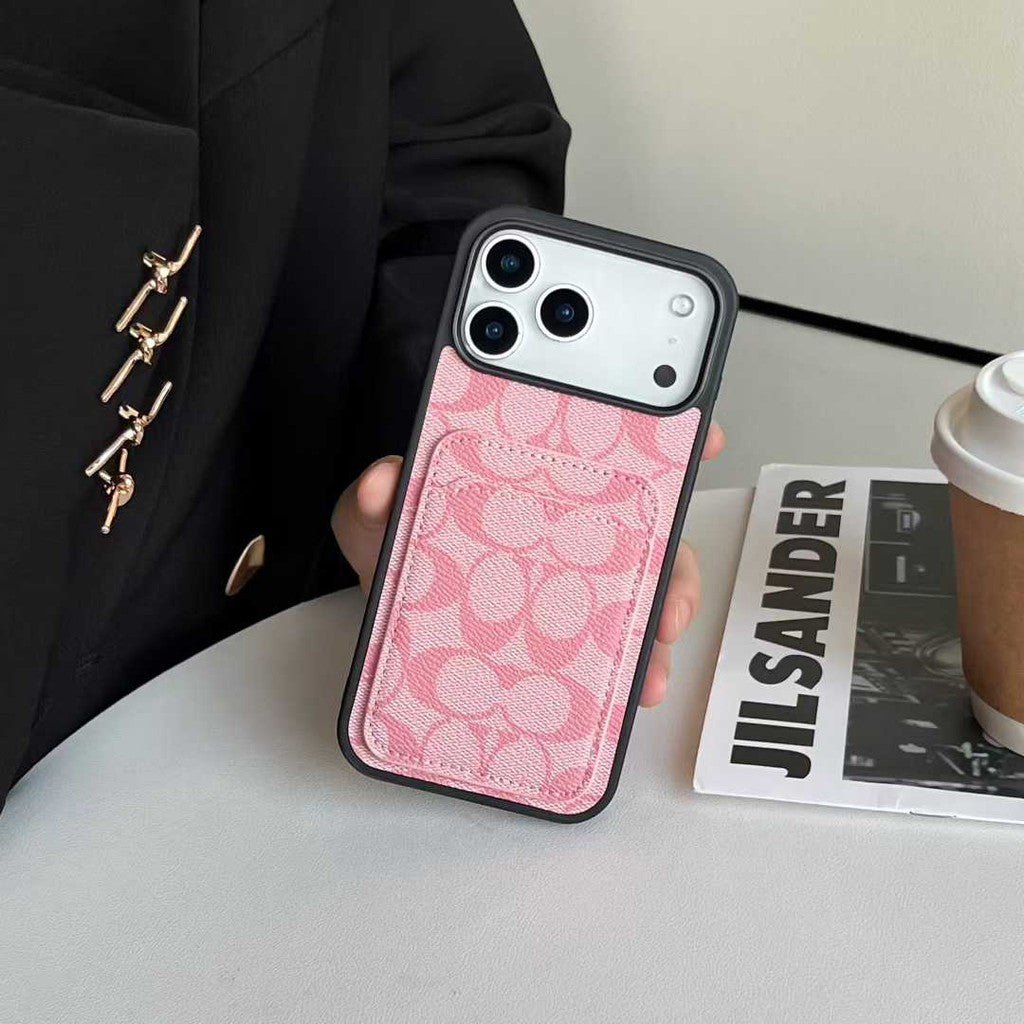 Signature Card Holder Protective iPhone Case