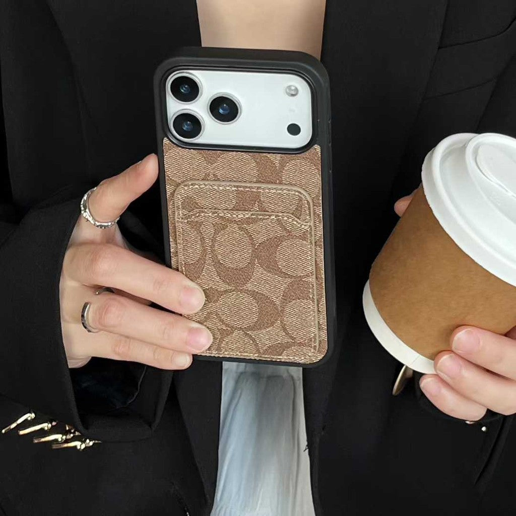 Signature Card Holder Protective iPhone Case