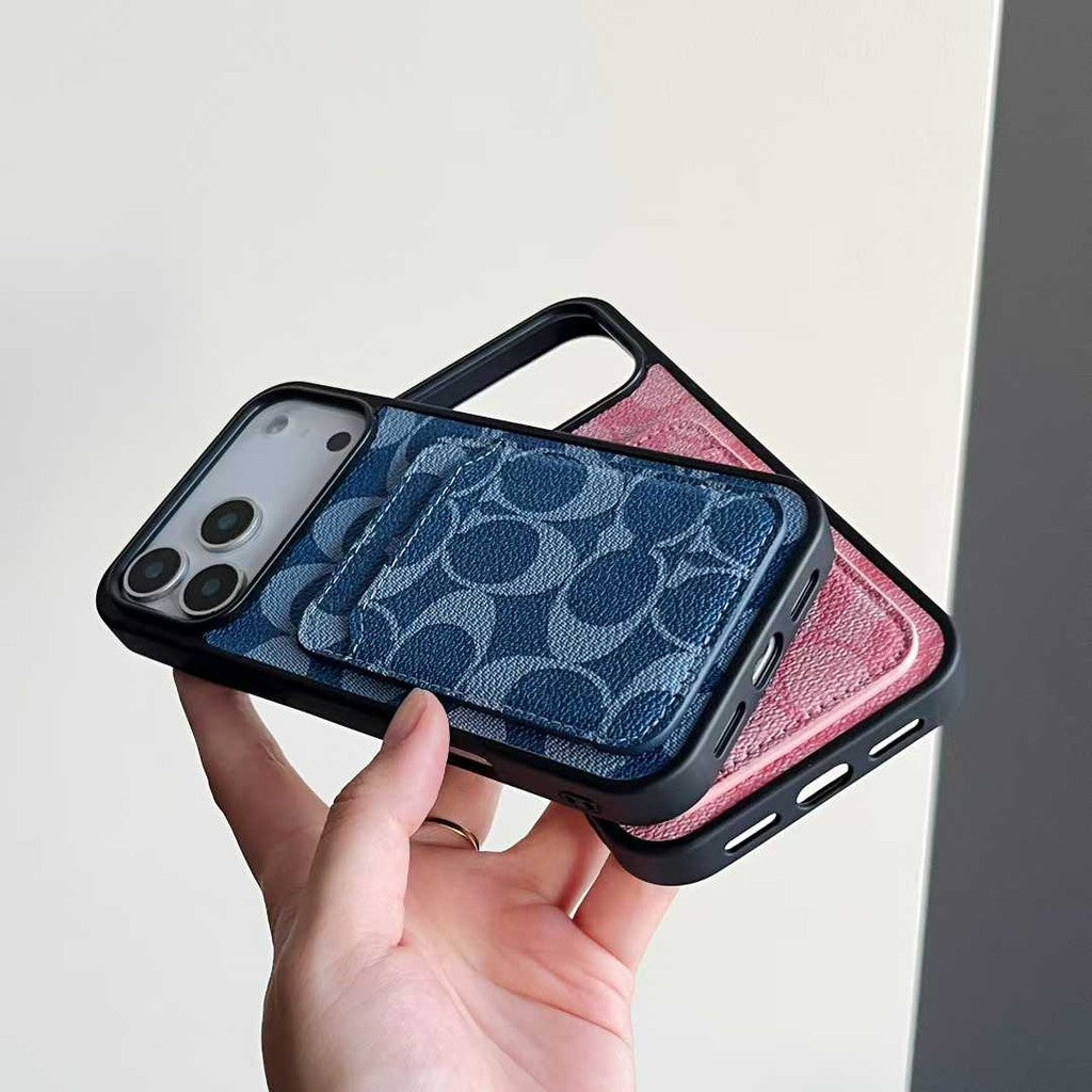 Signature Card Holder Protective iPhone Case