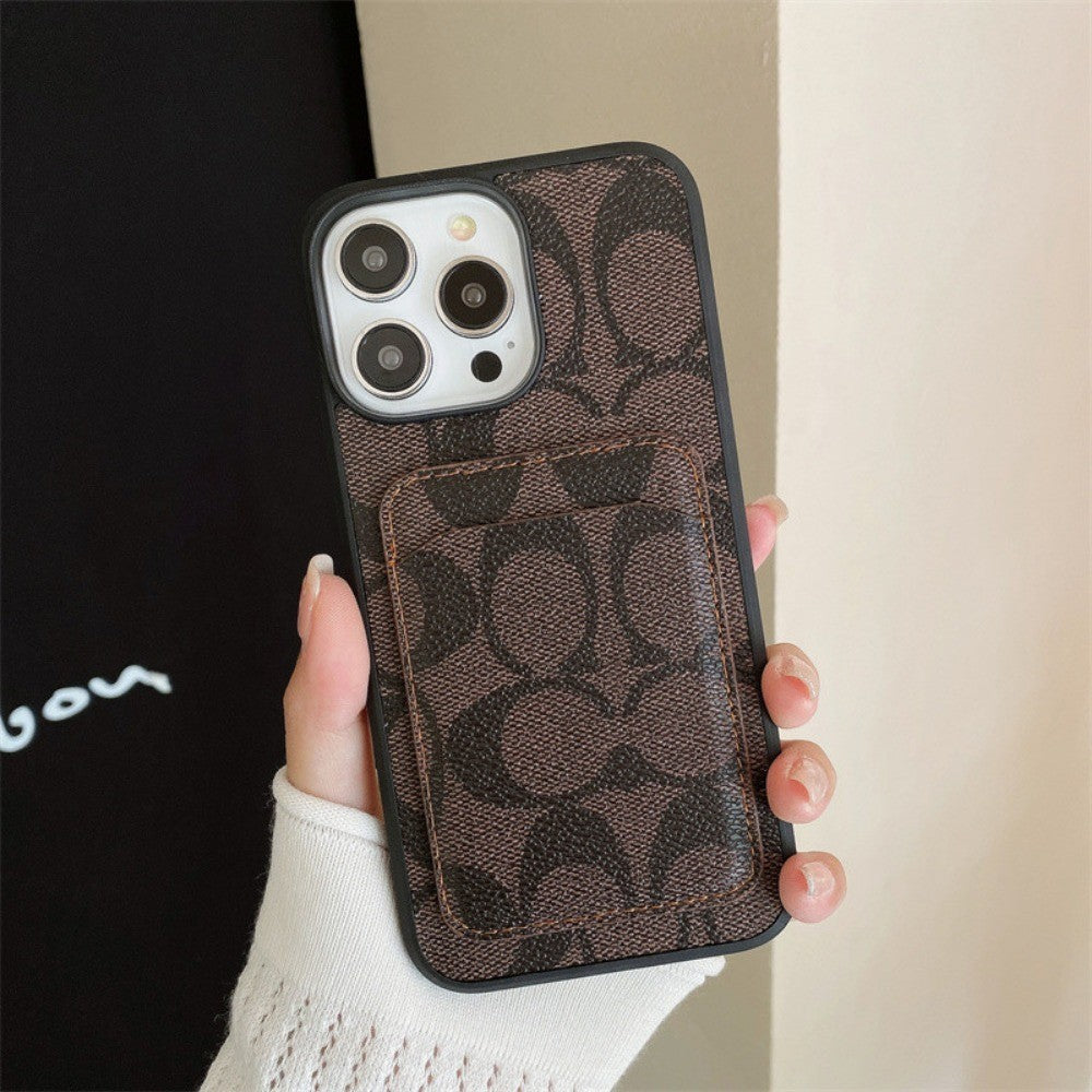 Signature Card Holder Protective iPhone Case