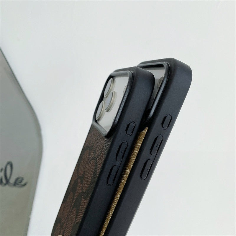 Signature Texture Protective iPhone Case