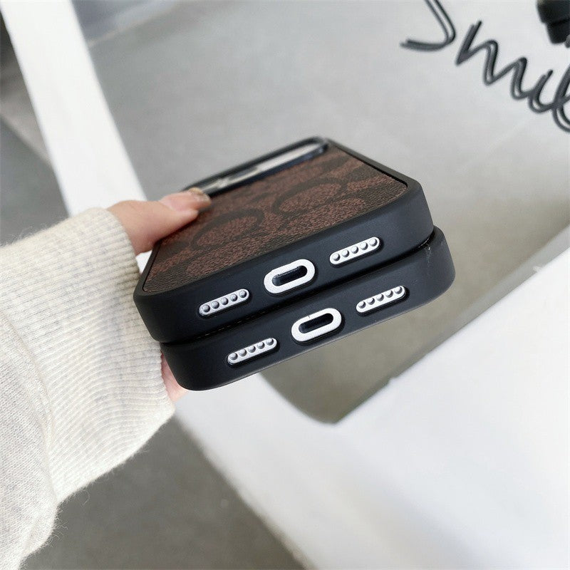 Signature Texture Protective iPhone Case