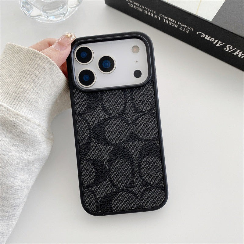 Signature Texture Protective iPhone Case